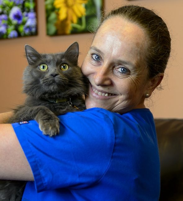 Alicia & cat