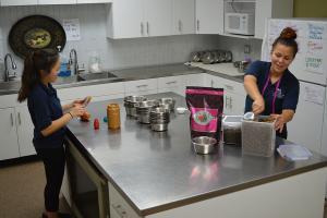 Meal Prep in Kitchen